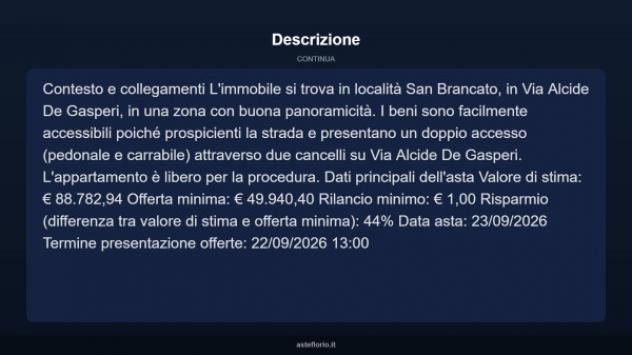 Immobile in asta di 138 m² con più di 5 locali in vendita a Sant'Arcangelo - Foto 13