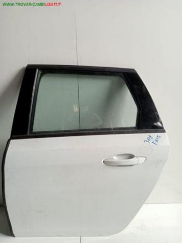 PORTA POST. S. BIANCO AL/SE 999-U1308358 Carrozzeria  Lamierati esterni  Porte  Porta post. sx. PEUGEOT - 308 SW - 01-05-2014 - 01-09-2017, PEUGEOT -