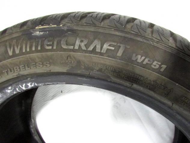 185/50R16 81H KUMHO WINTERCRAFT WP51 A2418 7.79MM 7.59MM PNEUMATICI INVERNALI M+S (QUANTITA' 2 GOMME) - Foto 3