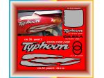 Adesivi scooter gilera typhoon - kit completo