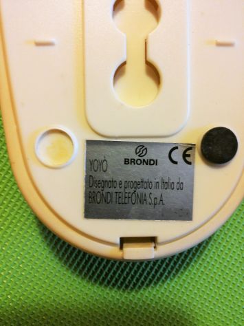 Telefono con filo BRONDI YO YO Vintage anni '90 - Foto 4