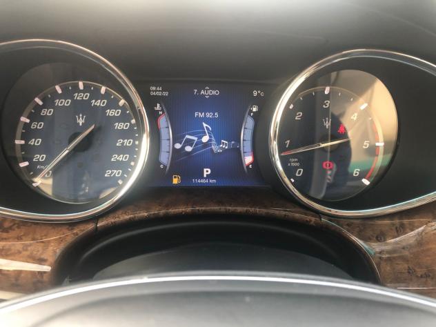 Maserati Quattroporte 3.0 V6 ds 275 CV autom Uff Italy Pelle Tetto Navi - Foto 8