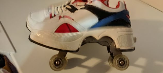scarpe da ginnastica con rotelle retrattili - Foto 2