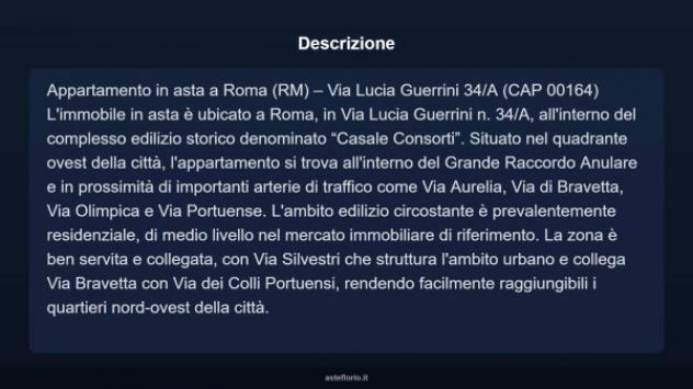 Immobile in asta di 48 m² in vendita a Roma - Foto 4