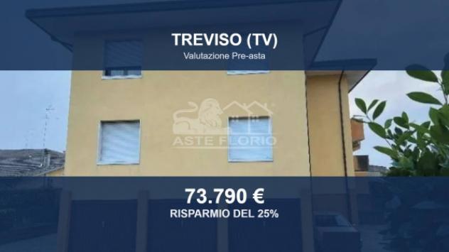 Immobile in asta di 87 m², box auto in vendita a Treviso