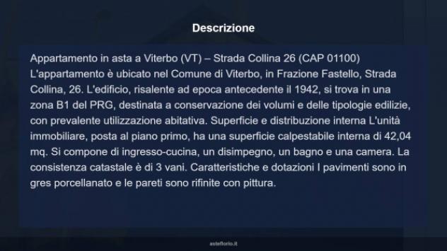 Immobile in asta di 42 m² in vendita a Viterbo - Foto 10