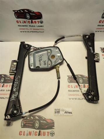 MECCANISMO ALZAVETRO ANT. DX VOLKSWAGEN Scirocco Serie (137) 1K8837402P CAVD (0814)