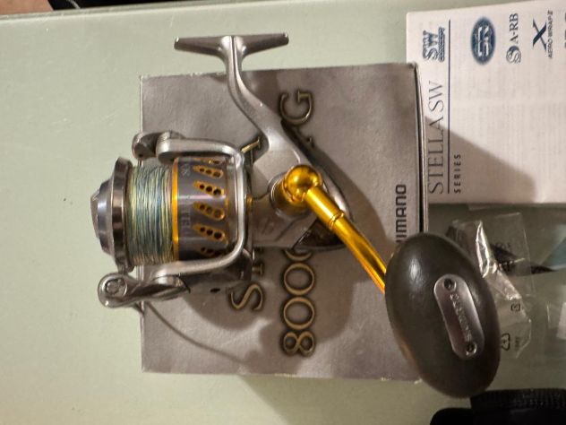 mulinello da pesca shimano Stella 8000 sw pg - Foto 2