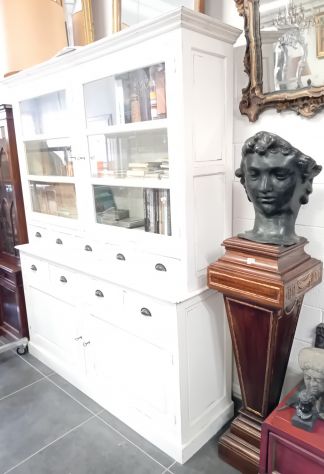 VENDO PRIVATAMENTE GRANDE STOCK DI MOBILI SPECCHIERE STATUE LAMPADARI ANTICHI - Foto 9