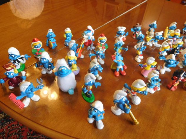 Mega Bloks 10703U Set I Puffi - Costruzioni Con Puffo E Micro Mattoncini - 18 Pezzi