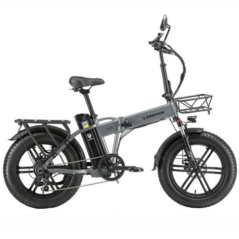 FAT BIKE SINOHON A20 250W 48V NUOVO - Foto 3