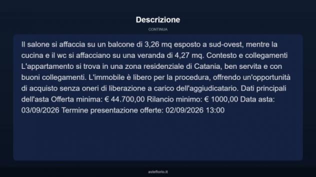 Immobile in asta di 81 m² in vendita a Catania - Foto 4
