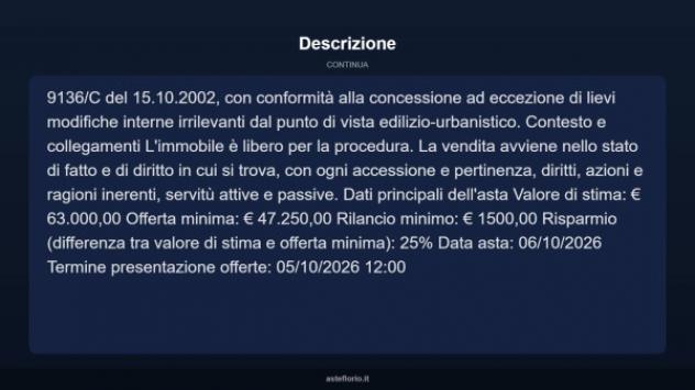 Immobile in asta di 110 m² con più di 5 locali in vendita a Taranto - Foto 5
