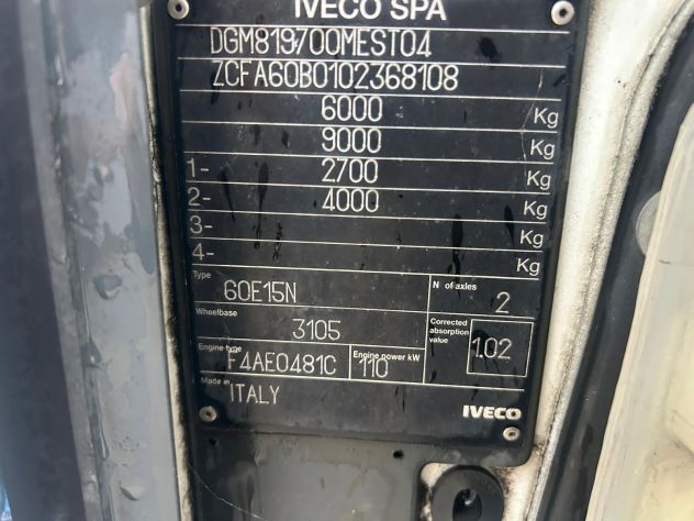 camion iveco eurocargo 60e15 tector ribaltabile - Foto 9