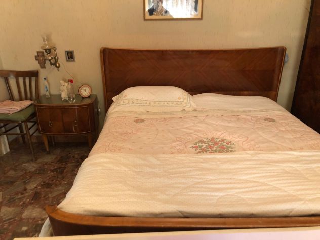 [VENDO] Letto Matrimoniale Modernariato in Legno – Lucera (FG)