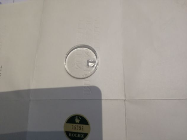 vetrino plexiglass originale x rolex datejust perpetual date ref 15053
