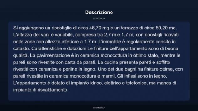 Immobile in asta di 214 m² con più di 5 locali e box auto in vendita a Casali del Manco - Foto 5