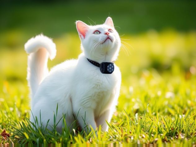 Mini telecamera collare cane gatto Full HD 1080P notturna infrarossi SD CAMPET1