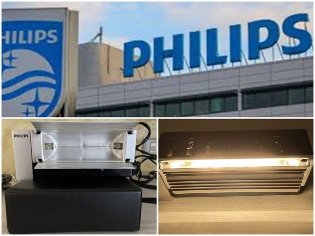 ILLUMINATORE PER VIDEOCAMERE "PHILIPS MOVIE LIGHT PSG 010 " -1000 WATT - 220V.