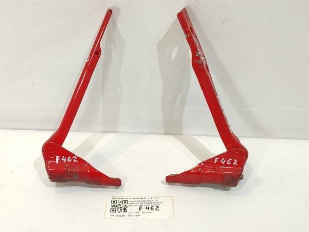 CERNIERE COFANO ANTERIORE DX E SX VOLKSWAGEN Polo 5° Serie 6R0823301A 6R0823302A CGPA (0917) - Foto 2