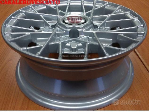 Cerchi ray silver 4,5x 12 4x98 fiat 126 600 900 - Foto 9