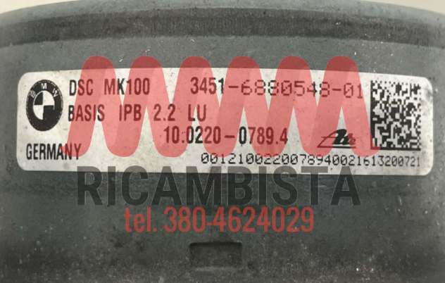 6880549 BMW X1 F48 2016 guppo pompa ABS - Foto 2