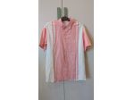 Camicia a maniche corte con stampa a righe estive casual da uomo Manfinity RSRT