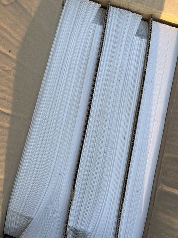 500 Buste Blasetti Monodex Plus 23X33 strip bianco art. 801