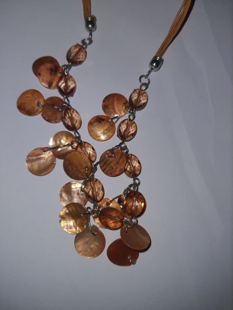 Collana bronzo con orecchini - Foto 5