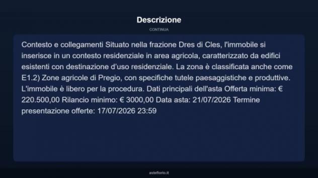 Immobile in asta di 347 m², box auto doppio in vendita a Cles - Foto 11