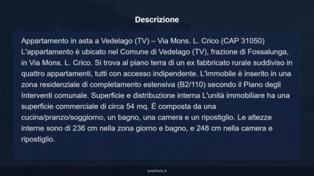Immobile in asta di 54 m² in vendita a Vedelago - Foto 11