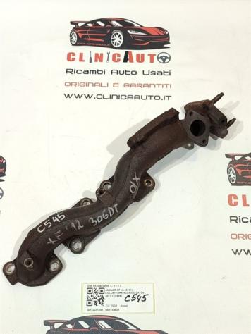 COLLETTORE DI SCARICO JAGUAR XF Serie 9X2Q9430DA 306DT diesel 2993 (0811)