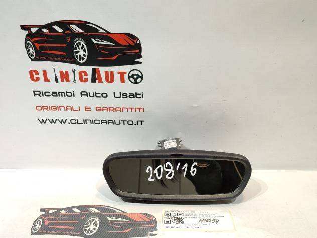 SPECCHIETTO RETROVISORE INTERNO PEUGEOT 208 Serie A051801 9686440XT DV6FC (1219)
