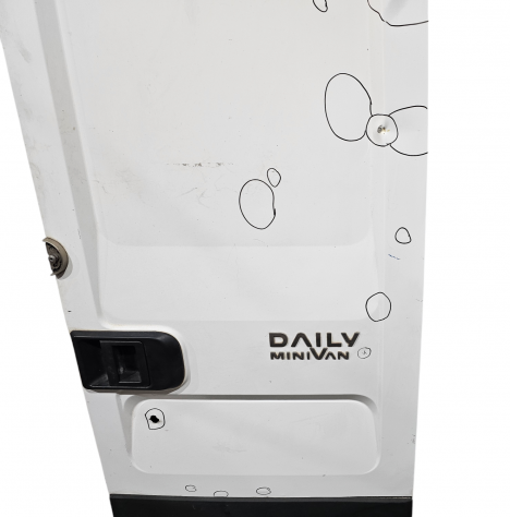 PORTA CARICO POSTERIORE A BATTENTE DX NON VETRATA IVECO Daily 35C10 3804503 (0609) - Foto 14