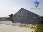 TUNNEL AGRICOLI IN VARIE METRATURE OFFERTE IN TOSCANA 8 X 32 X 5,12 MT.