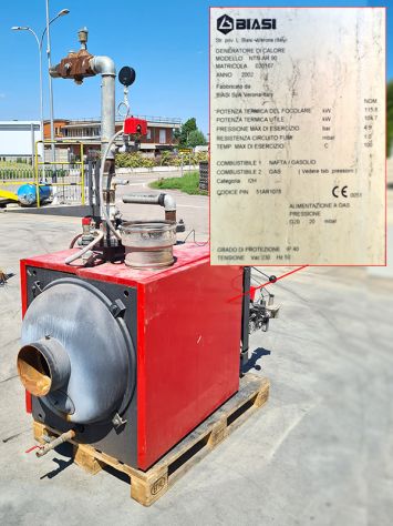 caldaia a gasolio/gas usata - Foto 3