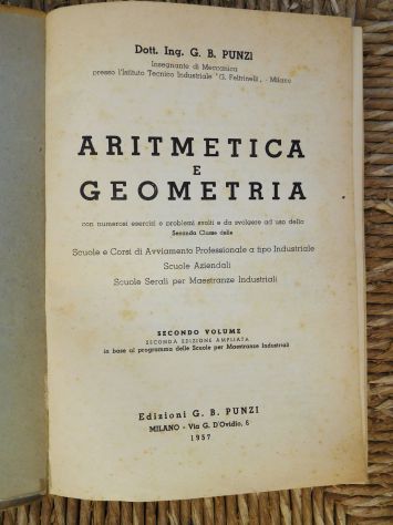 volume ARITMETICA e GEOMETRIA