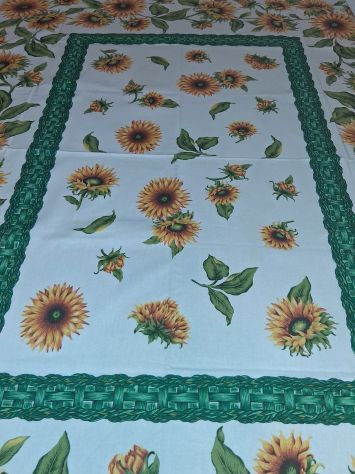 Tovaglia Cotone rettangolare disegni Girasoli - Foto 5