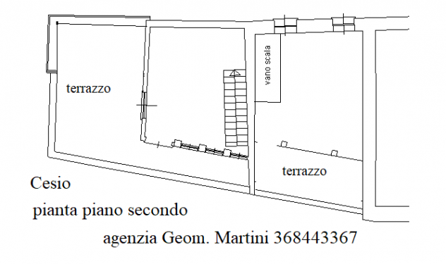 VENDESI A CESIO IN CENTRO PAESE CASA CON DUE ALLOGGI DA TERMINARE LA RISTRUTTURAZIONE - Foto 7