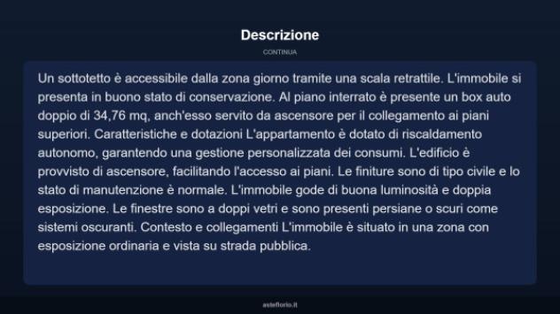 Immobile in asta di 75 m², box auto doppio in vendita a Faleria - Foto 7