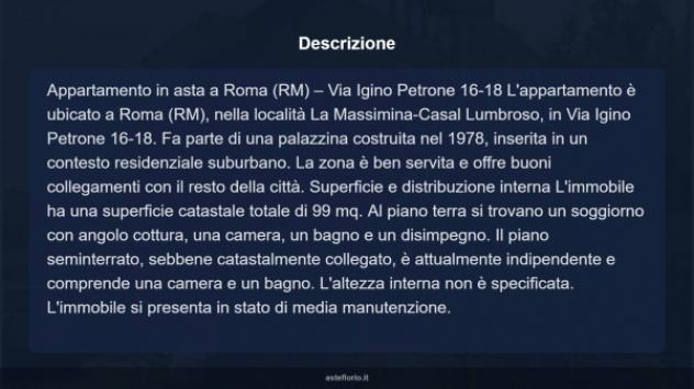 Immobile in asta di 99 m² in vendita a Roma - Foto 8