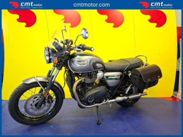 TRIUMPH Bonneville T100 Finanziabile - GRIGIO VERDE - 12250 rif. 24148116 - Foto 2
