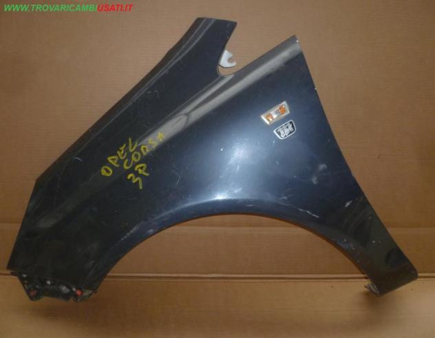 PARAFANGO ANT.S. GRIGIO SCURO MET  Carrozzeria  Lamierati esterni  Fiancate  Parafango ant. OPEL - CORSA D - 01-06-2011 - 01-01-2015, OPEL - CORSA D -