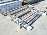 pilastri in acciaio inox usati per supporto