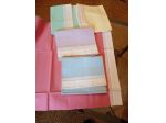 Set asciugamani vintage in cotone anni 70