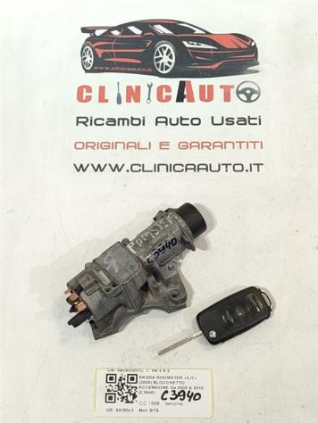 BLOCCHETTO ACCENSIONE SKODA Roomster 1° Serie 4B0905851C BTS (06)
