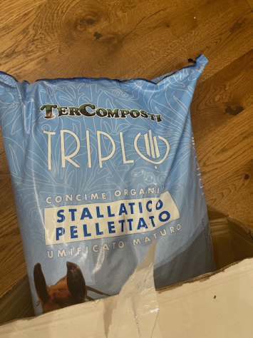 Regalo sacco da 25 kg di concime naturale organico