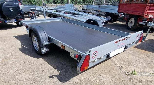 Rimorchio Trasp Cose Veicoli con Ramp Cresci PT10 - Foto 10