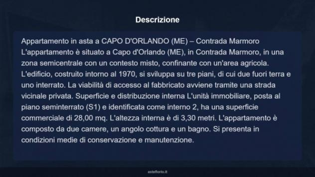 Immobile in asta di 28 m² in vendita a Capo d'Orlando - Foto 8