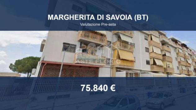 Immobile in asta di 97 m², box auto in vendita a Margherita di Savoia